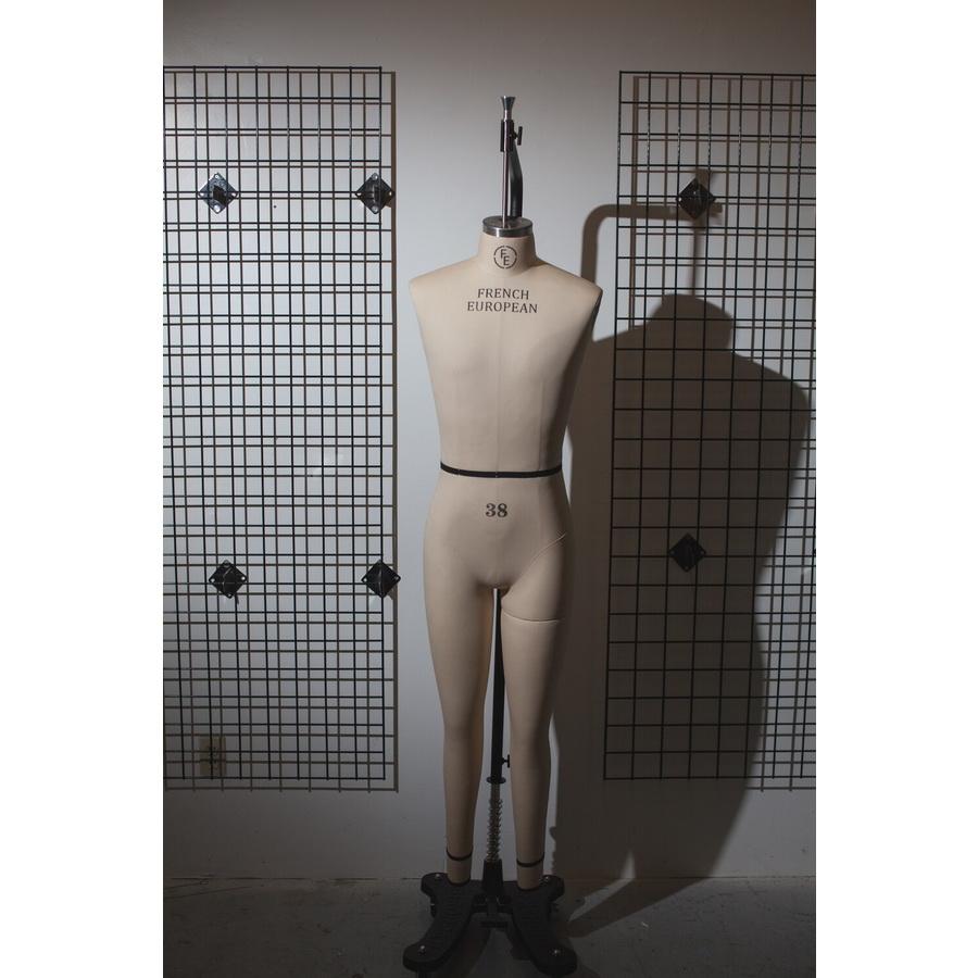 French European Inc. Mens Full Body With Removable Leg Dress Form (Sizes Available: 36, 38, 40, 42, 44)