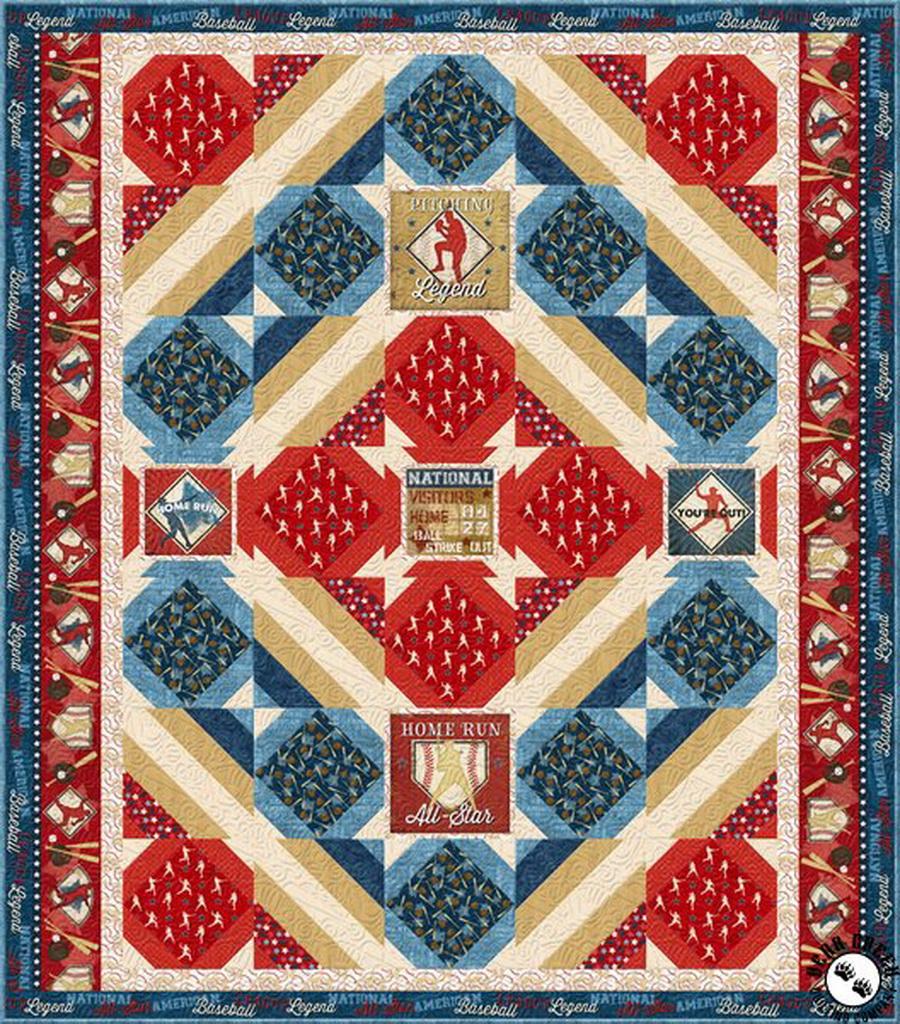 7th Inning Stretch kit by Jennifer Pugh - Sewingmachinesplus.com