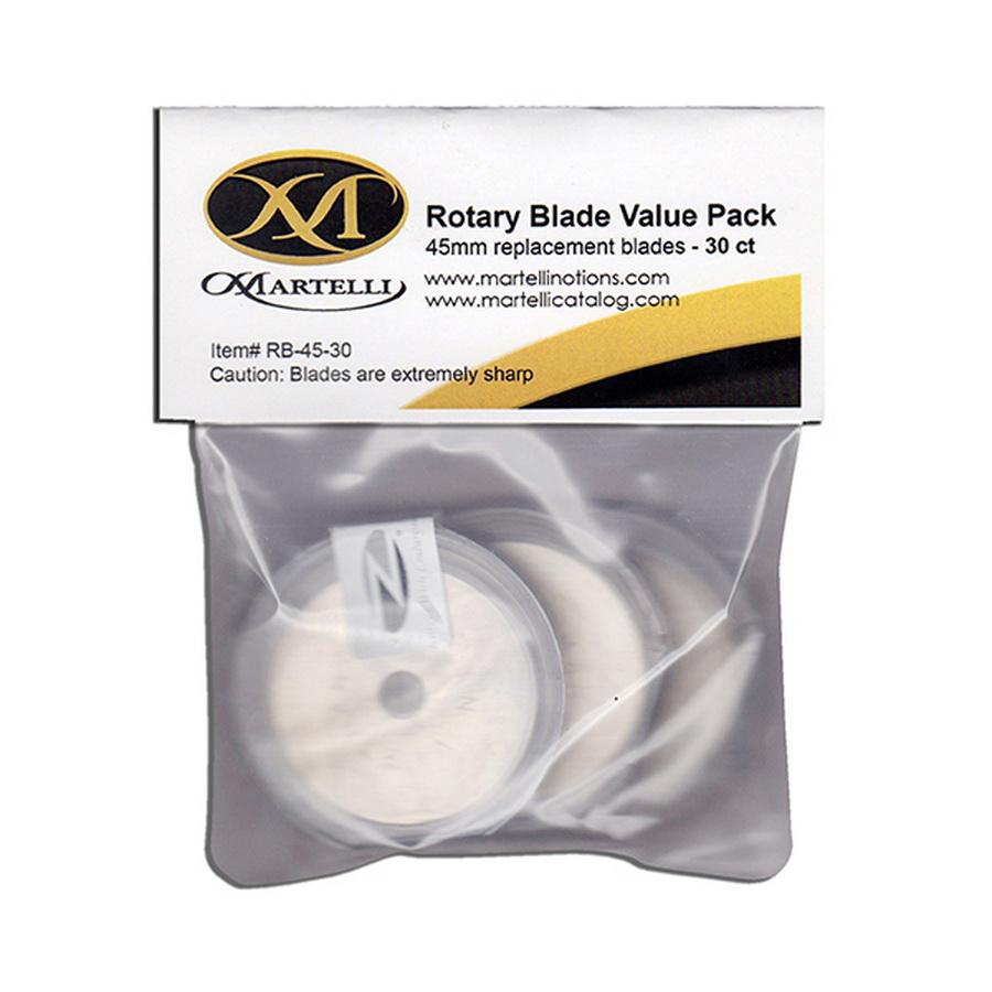 Martelli 45mm Replacement Blades 30/pk - Sewingmachinesplus.com