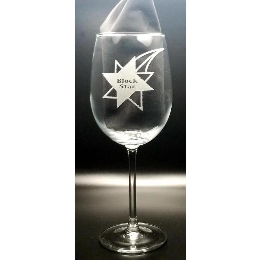 Wine Glass - Block Star - Sewingmachinesplus.com