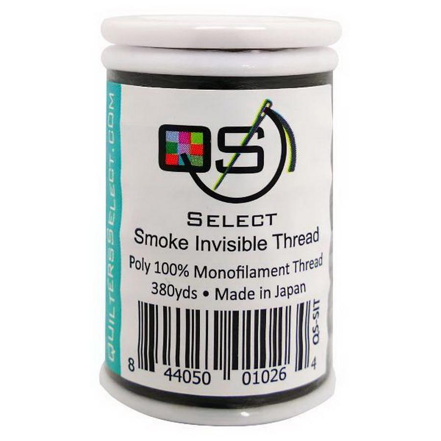 Quilters Select Smoke Invisible Thread - Sewingmachinesplus.com