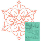 Sew Steady Westalee Design 3 Piece Grand Leaf Sampler Template Set