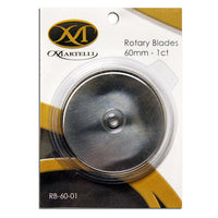 Martelli 60mm Replacement Blades 2pk