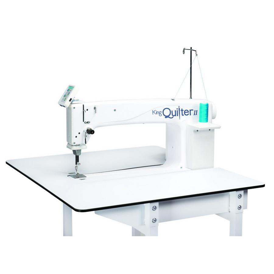 Refurbished King Quilter ll Sit Down with Quilt Vision Stitch Regulation Table - Sewingmachinesplus.com
