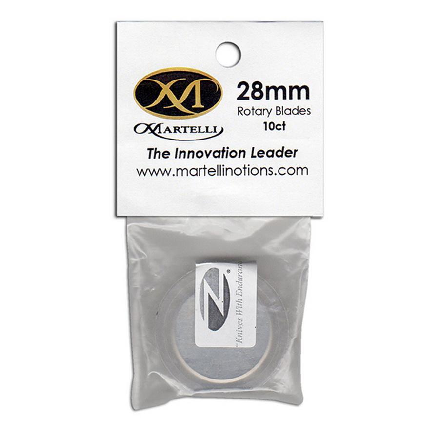 Martelli Replacement Blades - 28mm 10/pk - Sewingmachinesplus.com