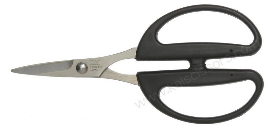 KAI 6 Inch Sewing Scissors With Large Handle (N5626) - Serrated Option Available - Sewingmachinesplus.com