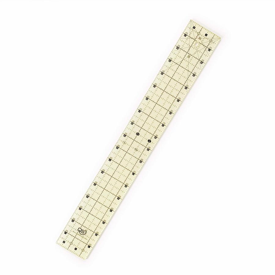 Quilters Select 2.5" x 18" Non - Slip Ruler (QS - RUL2.5X18) - Sewingmachinesplus.com