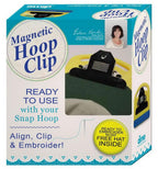 DIME Magnetic Hoop Clip, ready to use with your Snap Hoop, blue packaging.
