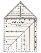 Quilt in a Day Double Square Up Ruler (QD2047) - Sewingmachinesplus.com