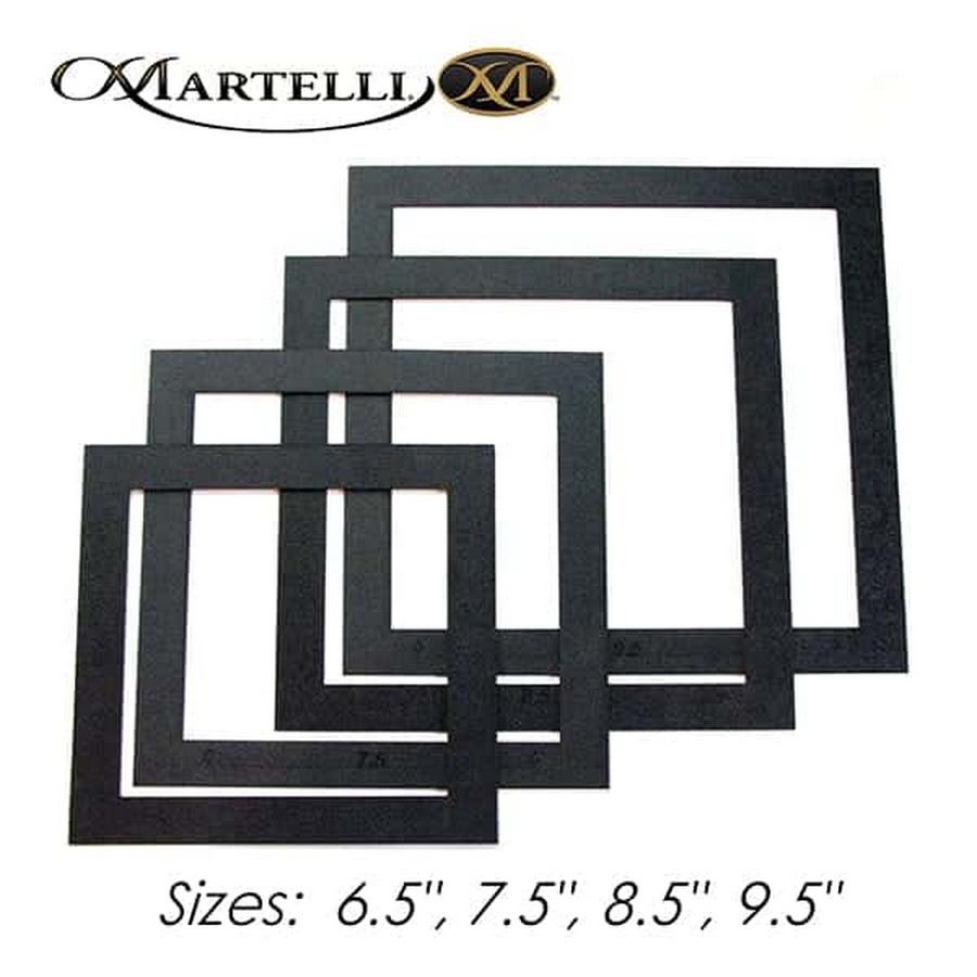 Martelli Large Square Fussy Cut Set (6.5in - 9.5in) - Sewingmachinesplus.com
