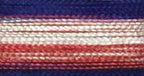 V30 - Floriani Variegated Embroidery Thread, Old Glory, 1,100yd spool