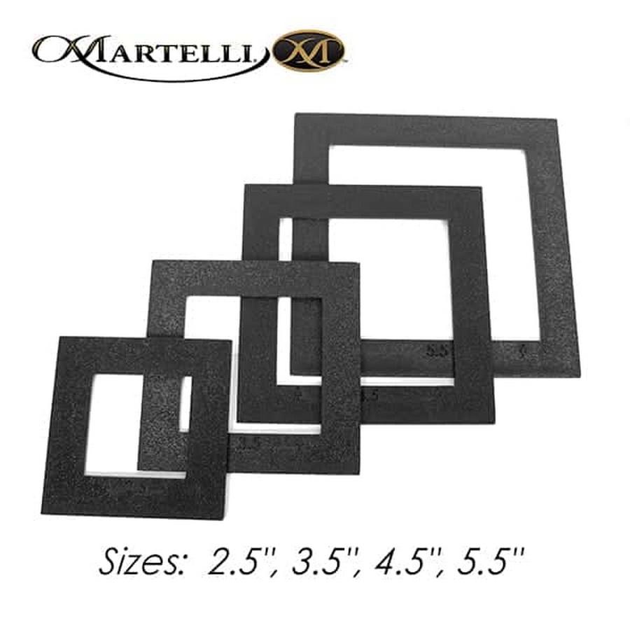 Martelli Small Square Fussy Cut Set (2.5in - 5.5in) - Sewingmachinesplus.com