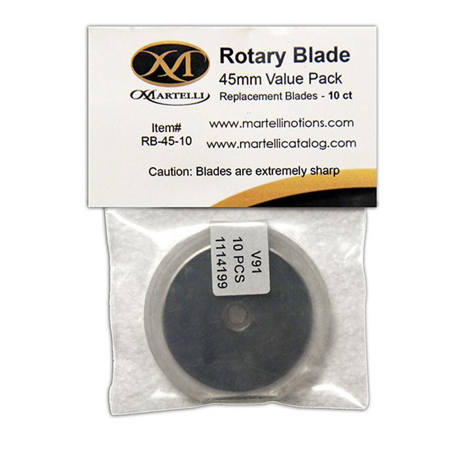 Martelli 45mm Replacement Blades 10/pk - Sewingmachinesplus.com