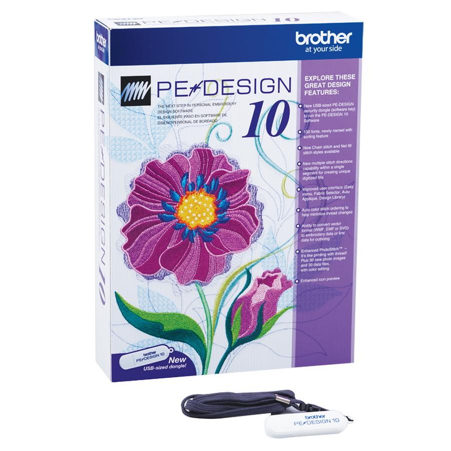 Brother PE - Design 10 Upgrade (SAVRPED10) - Sewingmachinesplus.com