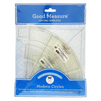 Good Measure Amanda Murphy Modern Circles Templates Rulers 6 PC Set - Sewingmachinesplus.com