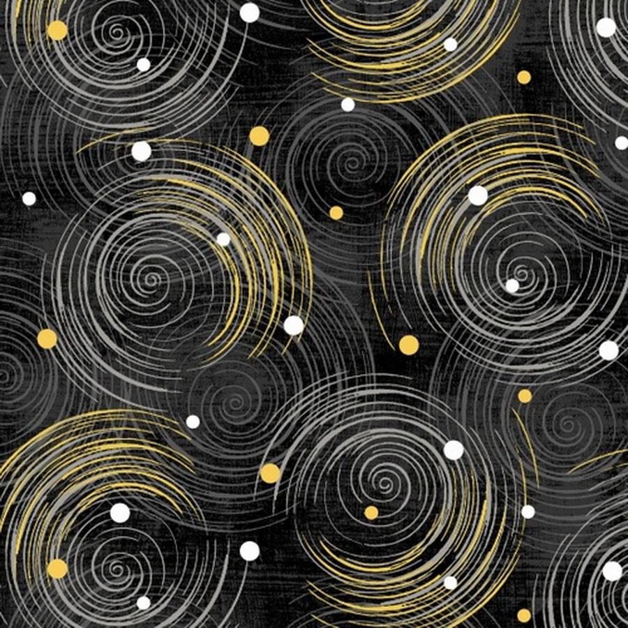 Black White and Citrus Fabric Kit - Sewingmachinesplus.com