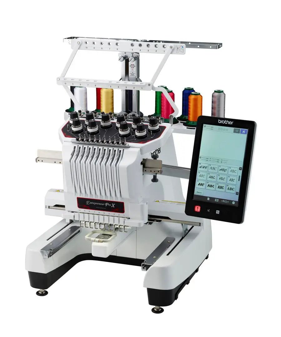 Brother Entrepreneur ProX PR1050X Multi - Needle Embroidery Machine - Sewingmachinesplus.com