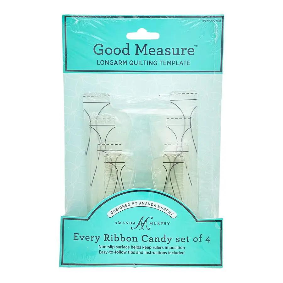Good Measure Long Arm Every Ribbon Quilting Template Ruler 4 PC Set - Sewingmachinesplus.com