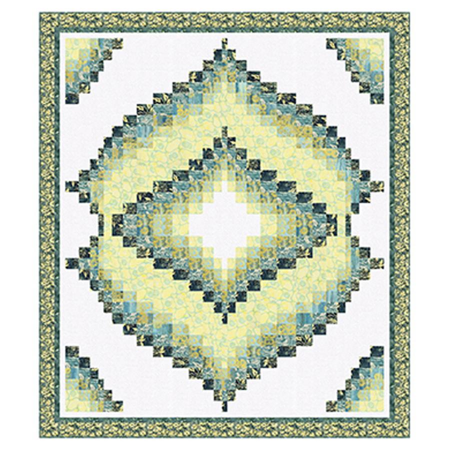 Reflection Bargello Fabric Quilt Kit - Sewingmachinesplus.com