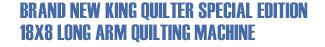 Brand New King Quilter Special Edition Banner