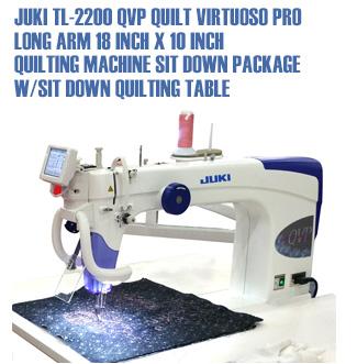 Juki TL 2200 QVP Pro Long Arm Promotional Banner