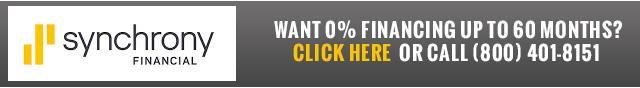 Synchrony Financial advertisement with contact information