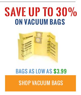 Promotional advertisement for vacuum bags with a discount offer