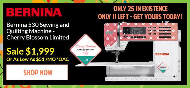Banner for Bernina 530 with Discount Code