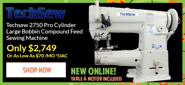 Banner for Techsew 2750 Pro with offer details