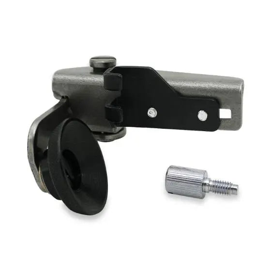 HD9QCP Leather Kit sewing machine foot with black mounting plate and roller