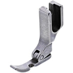 Janome Narrow Hinged Foot Right presser foot for sewing machines, metallic gray steel