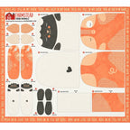 Farmstead Sheep and Pig cuddle panel by Stacy Iest Hsu featuring cut-and-sew plush farm animal pieces on soft polyester minky fabric.