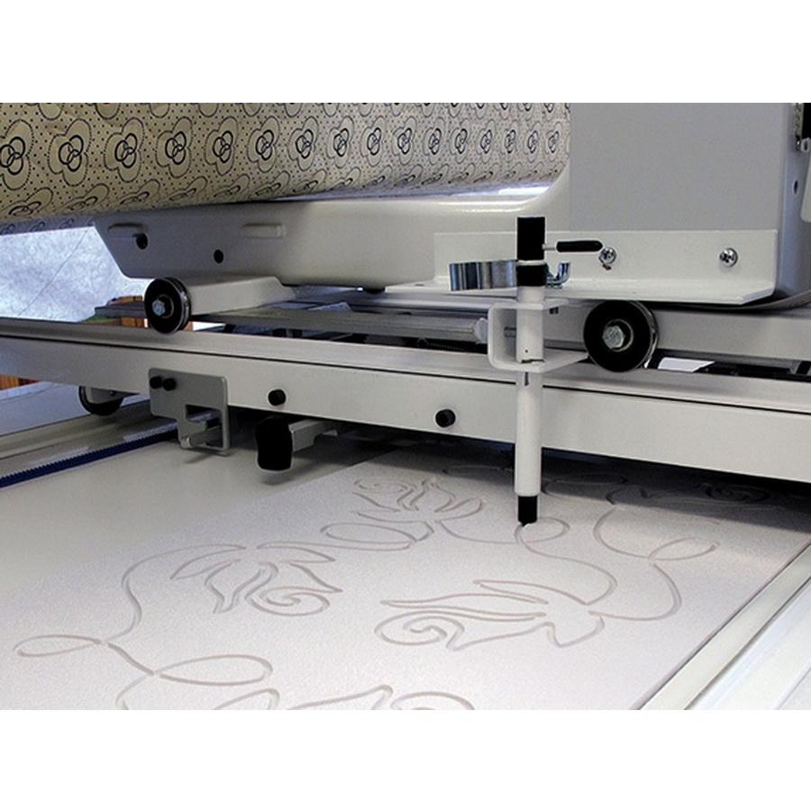 Groovy Board - 10in. Feathers Delight Template - Sewingmachinesplus.com