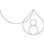 SARIDITTY EmbroideLee Lotus & Pebbles Embroidery Collection - Sewingmachinesplus.com