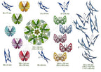 Momo-Dini Embroidery Designs - Butterfly 1 (0400121)