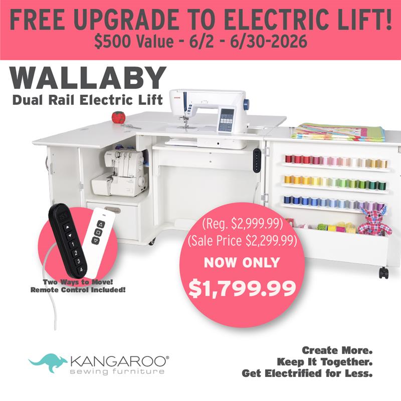 Kangaroo Sewing Furniture Wallaby 2 Cabinet