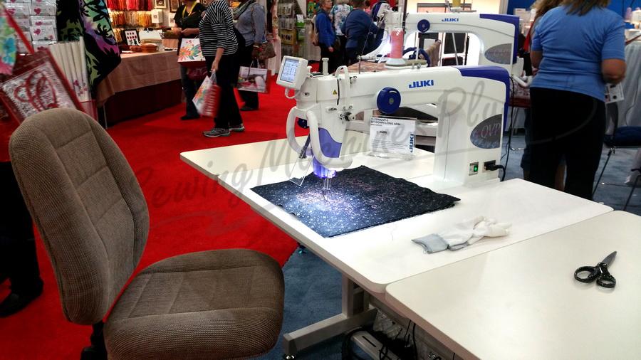 Juki TL-2200 QVP Quilt Virtuoso Pro Long Arm Quilting Machine Sit Down Package