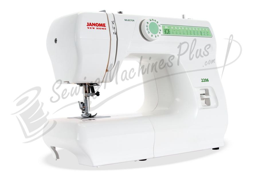 Refurbished Janome 2206 Full Size Sewing Machine with Freearm