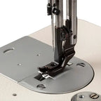 Consew 2206RB industrial sewing machine with single-needle direct-drive walking foot and metal base