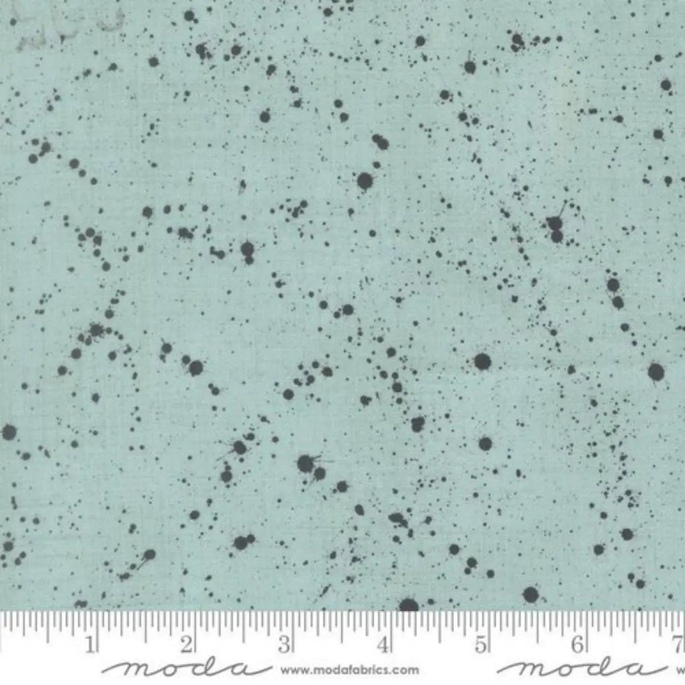Data Space Babbage light blue splatter quilting fabric by Janet Clare for Moda Fabrics