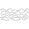 Groovy Board - 10in. Lofty Clouds Quilting Template