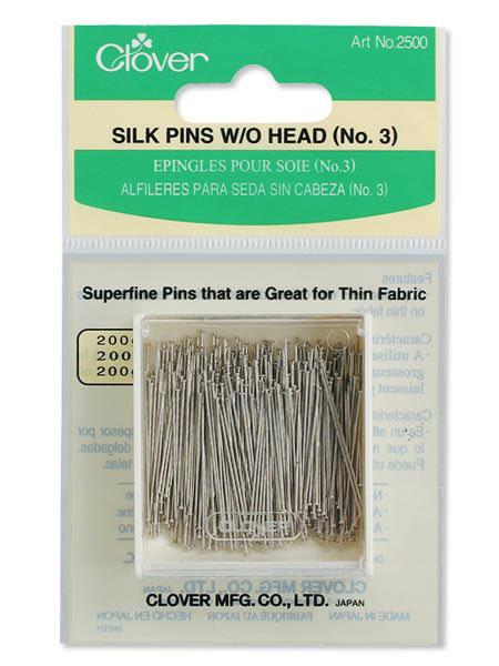 Clover Silk Pins Without Head (2500)