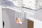White Koala Serger Studio extension table with Baby Lock serger on top