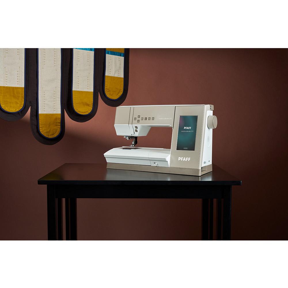Pfaff Creative Elevate 680 Sewing Machine with Embroidery Unit - Sewingmachinesplus.com