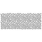 Groovy Board - 10in. Simply Stipple Quilting Template - Sewingmachinesplus.com