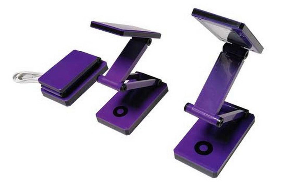 Shawshank 702369 21 SMD LED Purple Folding Desk Lamp - Sewingmachinesplus.com