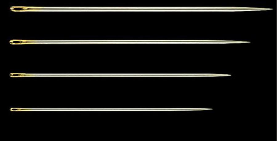 Clover Gold Eye Milliners Needles