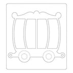 Sizzix Bigz Die Train Zoo Car - Sewingmachinesplus.com