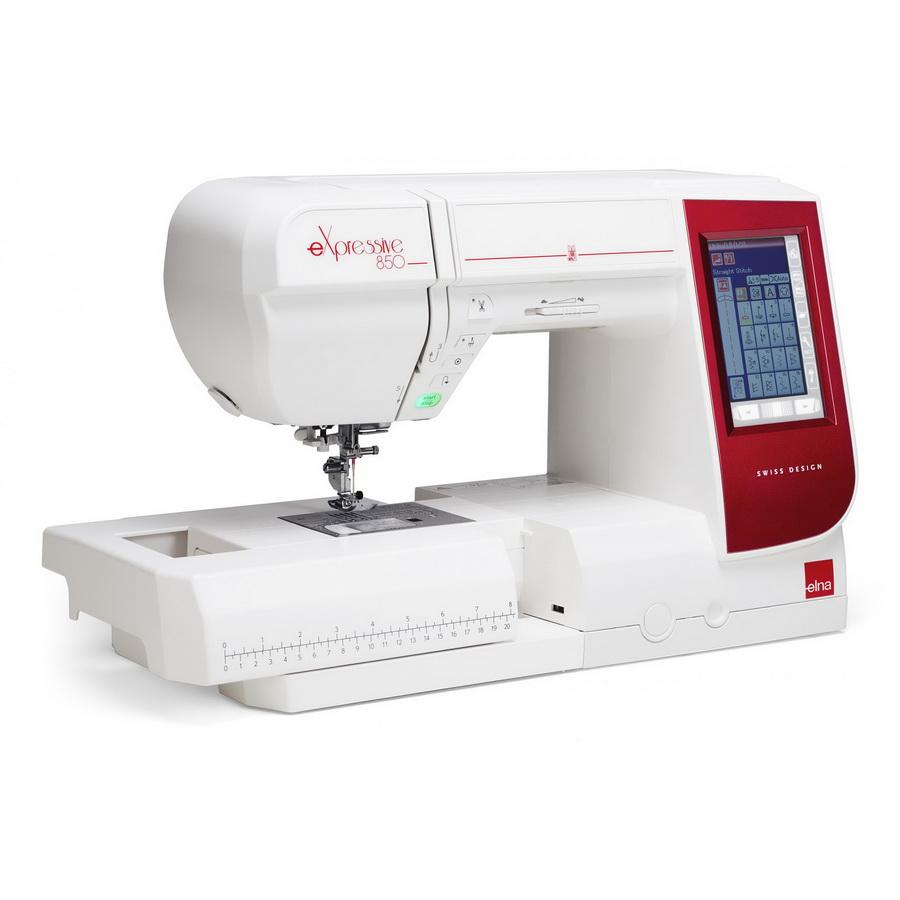 Elna eXpressive 850 Sewing and Embroidery Machine (OPEN BOX MODEL) - Sewingmachinesplus.com