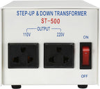 Step Up / Down Transformer 500W (ST - 500) - Sewingmachinesplus.com